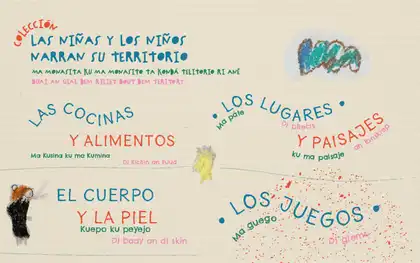 Niños y niñas narran su territorio
