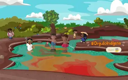 ¡A expresar con los niños nuestro orgullo por los pueblos indígenas!