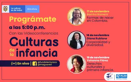 Ciclo de videoconferencias “Culturas de la infancia”