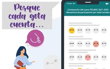 Construcción del nuevo PDLMAC 2021-2030. Mecanismo de participación por redes sociales